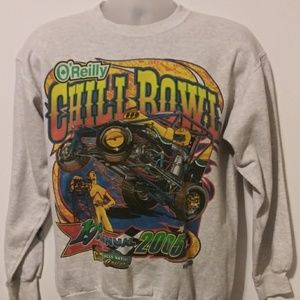 2005 O'Reilly Chili Bowl Sweater Size M